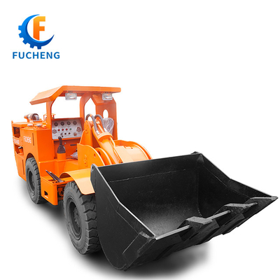 FUCHENG 0,6 m3 /0,75 yd3 Gelenk LHD Diesel unterirdischer Bergbaulader für den Bergbau