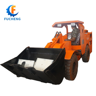 FUCHENG 0,6 m3 /0,75 yd3 Gelenk LHD Diesel unterirdischer Bergbaulader für den Bergbau