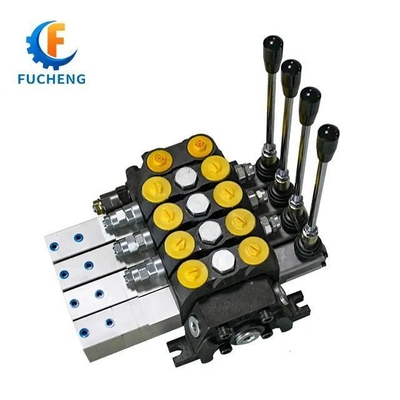 Fucheng DCV100/2-S 100LPM Fluss-hydraulische Richtungsregelungsventil auf Wunsch des Kunden