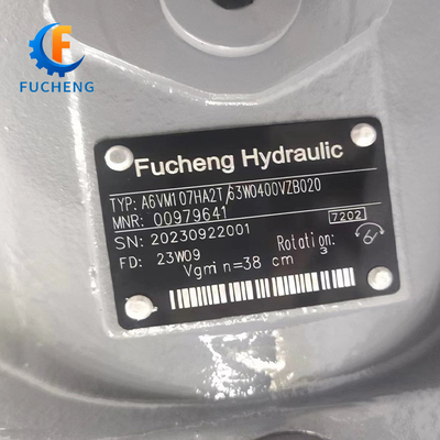 A6VM107 Fucheng-Motor für Rexroth A6VM107HD2/63W-VZB380B Hydraulikkraftwerke