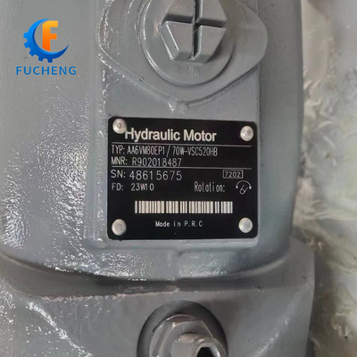 Kompakter A6VM107 Achs-Kolbenmotor für Hydraulikmaschinen mit hoher Leistungsdichte