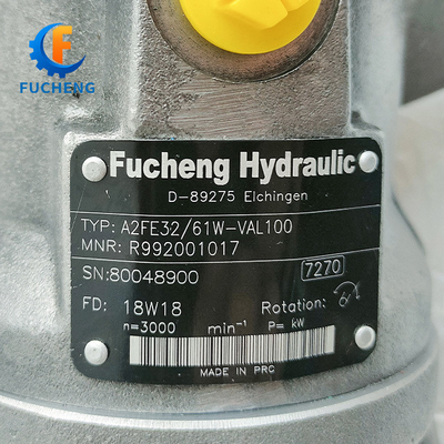 Standard-Hydraulischer Steckmotor mit fester Verlagerung A2FE für Online-Videounterstützung