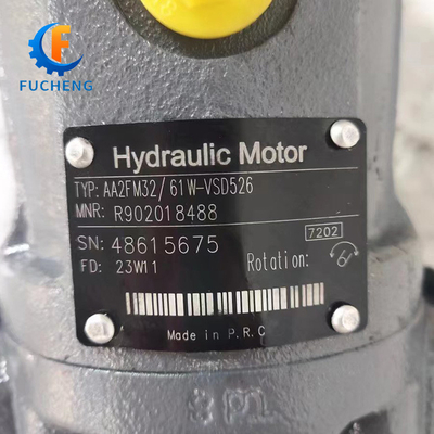 Gusseisen A2FM32-61W-VSD526 Rexroth Hydraulischer axaler Kolbenfestmotor für Industrie