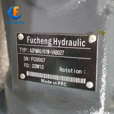 Fixed Axial Piston A2FM 80/61W-VAB-020 Rexroth Hydraulikmotor mit Standardstruktur
