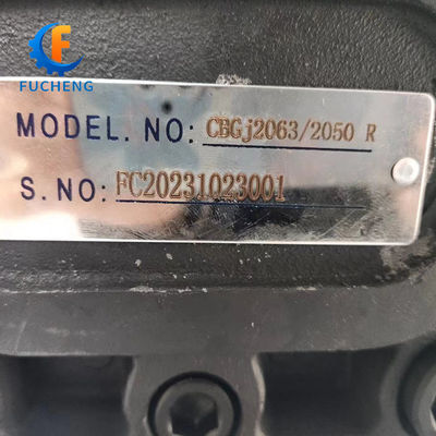 Standard-Guss-Aluminium-Hydraulische Pumpe Cbgj2063/2050R Umschlag 63 Ml/R Serie Getriebepumpe