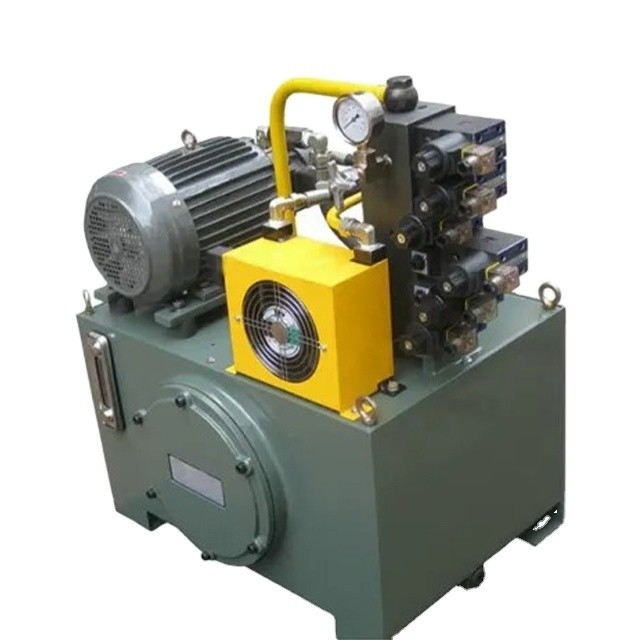 Fucheng 12V/24V AC 220V/380V Hydraulikstation mit Standardstruktur und Kolbenmotor