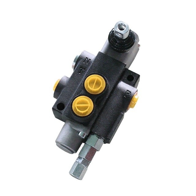 40 lpm 6 Banks Joystick Hydraulische Monoblock-Steuerventile für Frontlader und Traktoren Fucheng