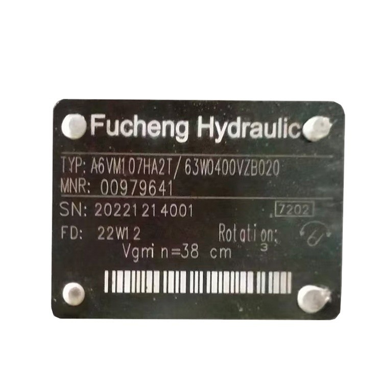 Standard für Hochdruck-Fucheng A6VM80 Rexroth A6VM-Reihe Hydraulikkolbenmotor